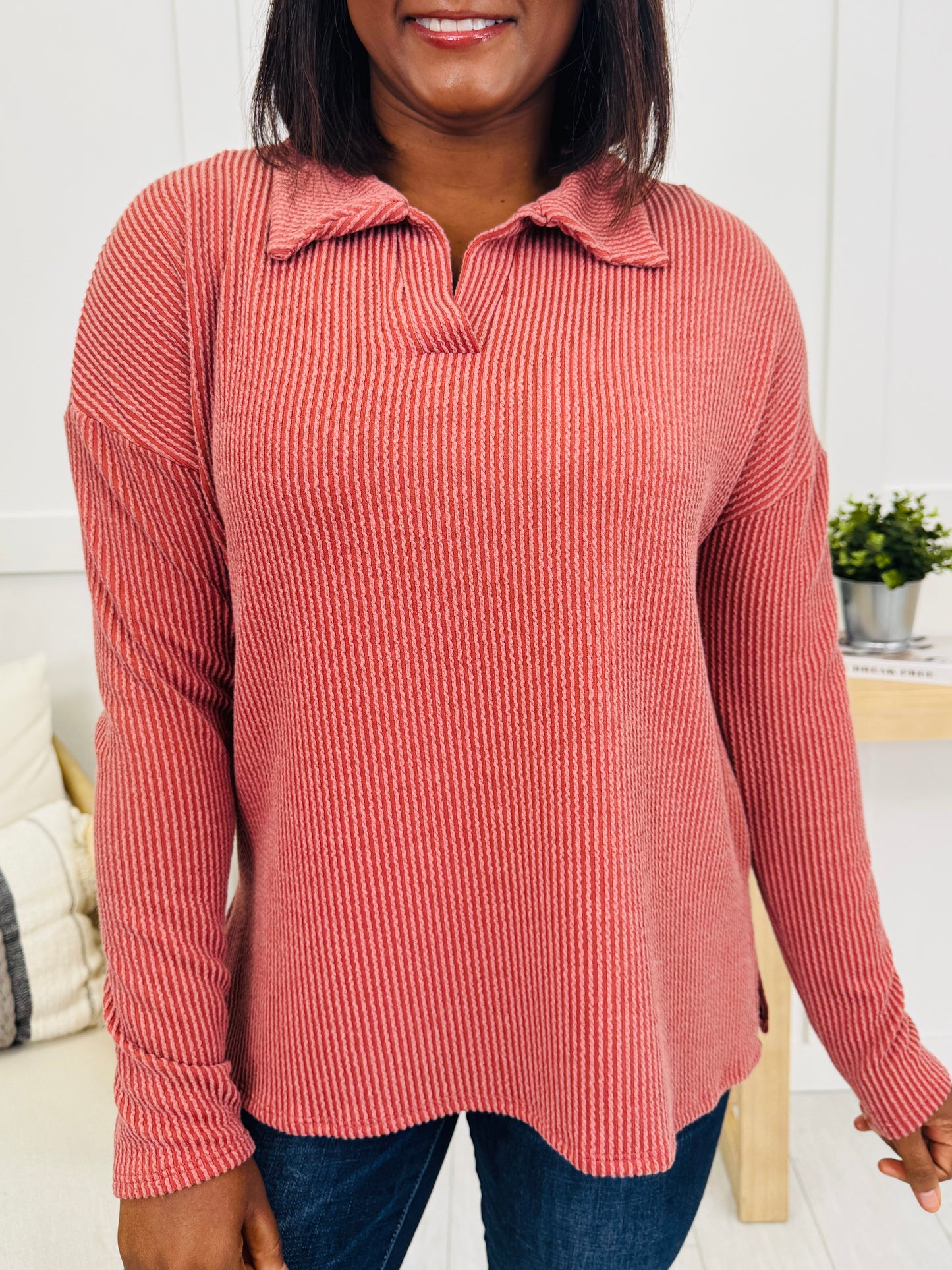Fireside Corded Top- Multiple Colors!