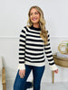 The Pattern We Keep Sweater in Navy