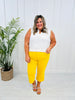 Judy Blue Walking on Sunshine Cropped Wide Leg Jeans in Reg/Curvy