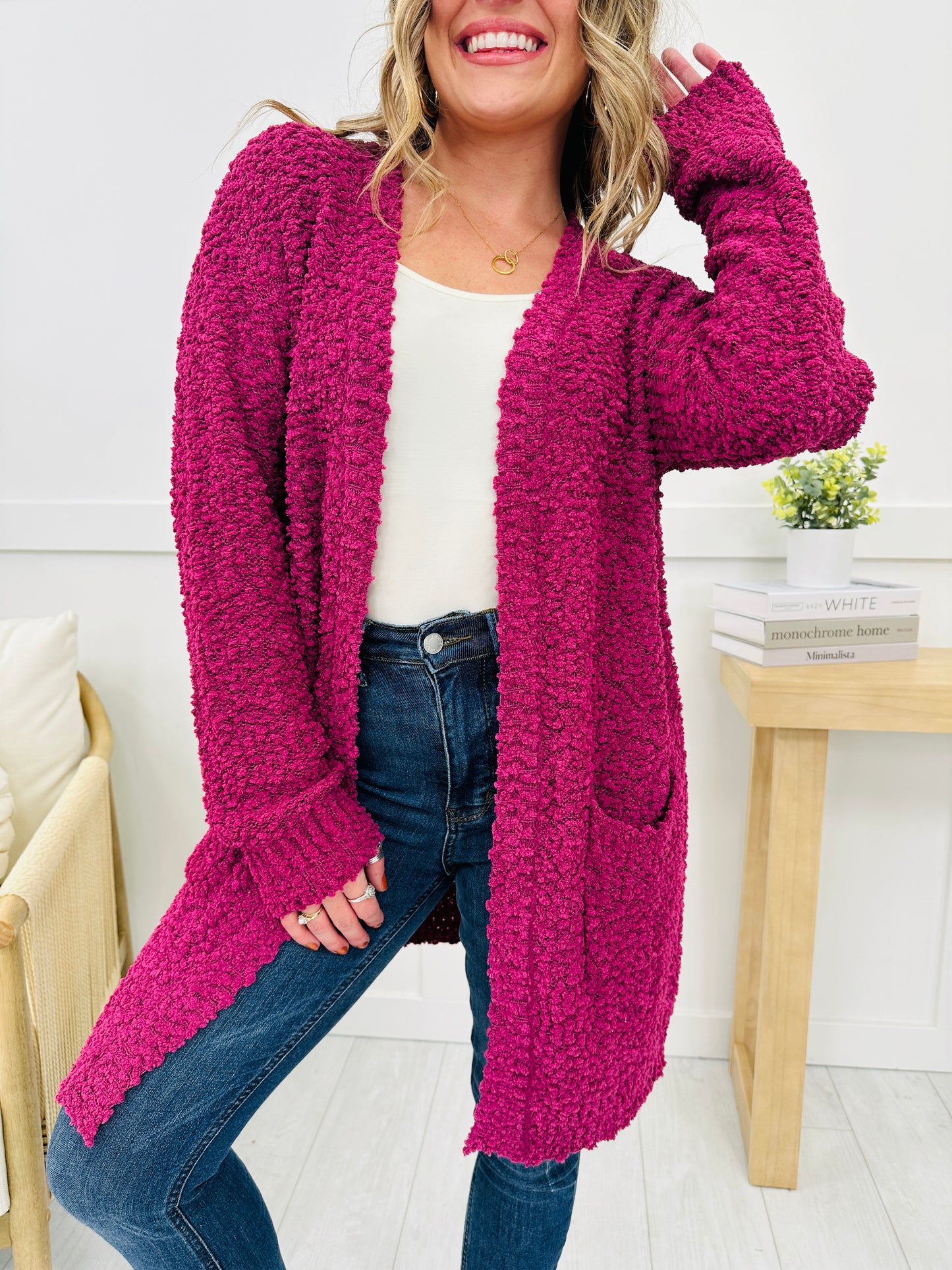 Putting On A Smile Cardigan- Multiple Colors!