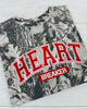 Heart Breaker Camo Graphic Tee