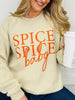 Spice Spice Baby Graphic Crewneck Sweatshirt