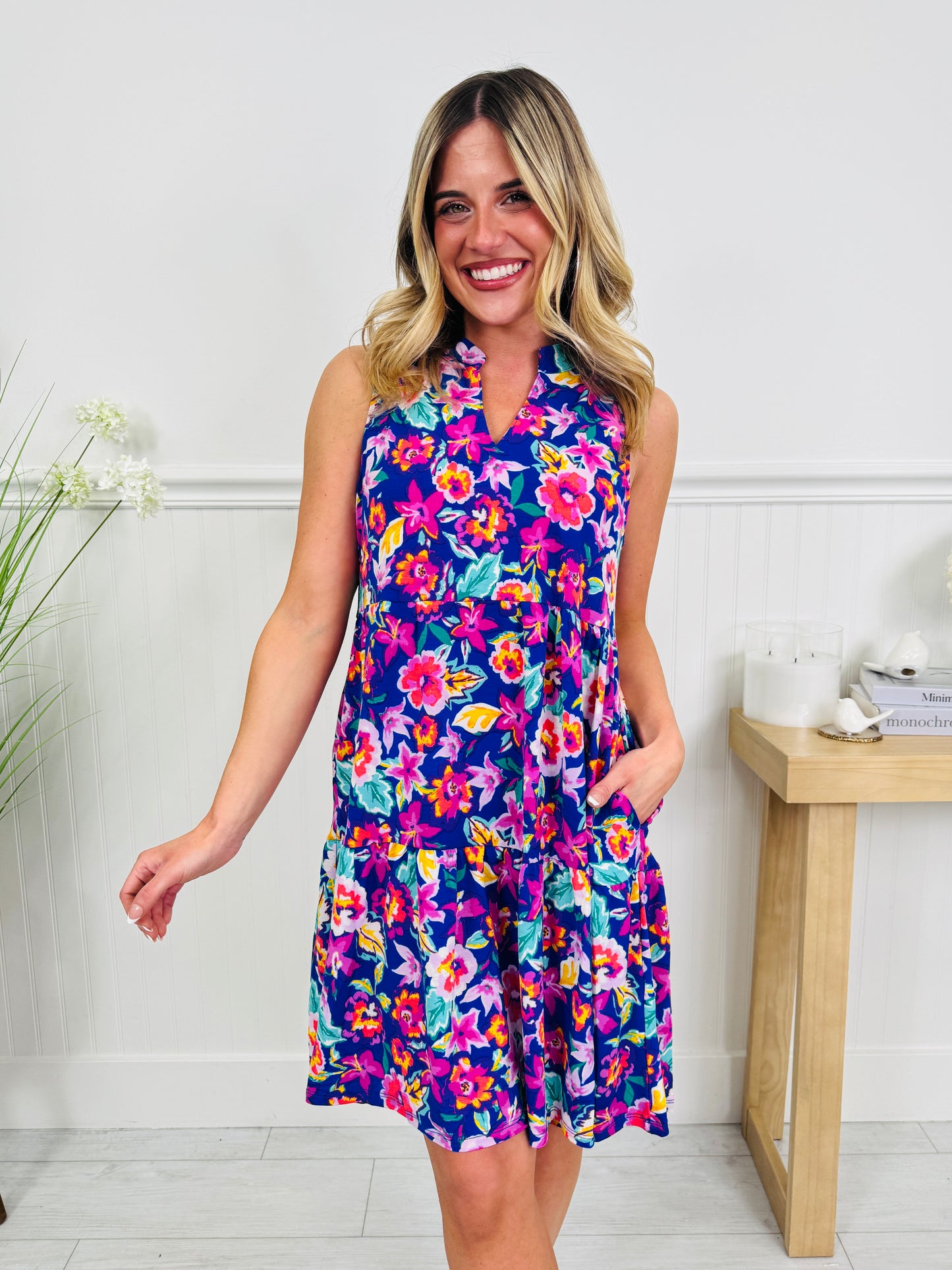 Stay Sunny Dress in Honolulu Print MOCO Boutique Stay Sunny Dress in Honolulu Print MOCO Boutique