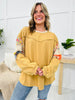 REG/CURVY Happy Go Lucky Pullover In Camel