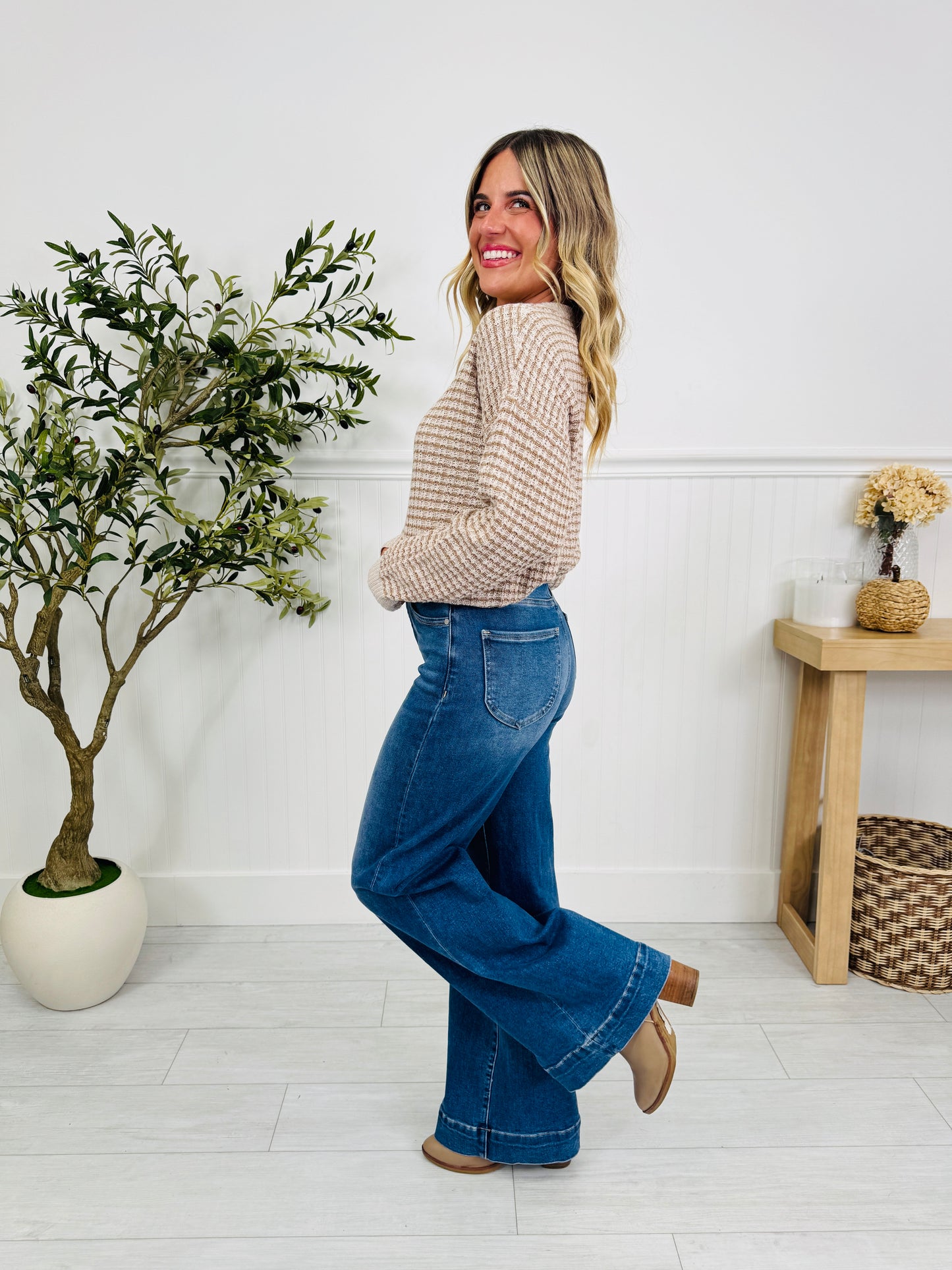 Ready to Roll Retro Wide Leg Jeans in Three Inseams