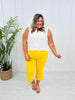 Judy Blue Walking on Sunshine Cropped Wide Leg Jeans in Reg/Curvy