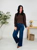 Judy Blue In Your Favor Retro Wide Leg Jeans In Regular And Petite