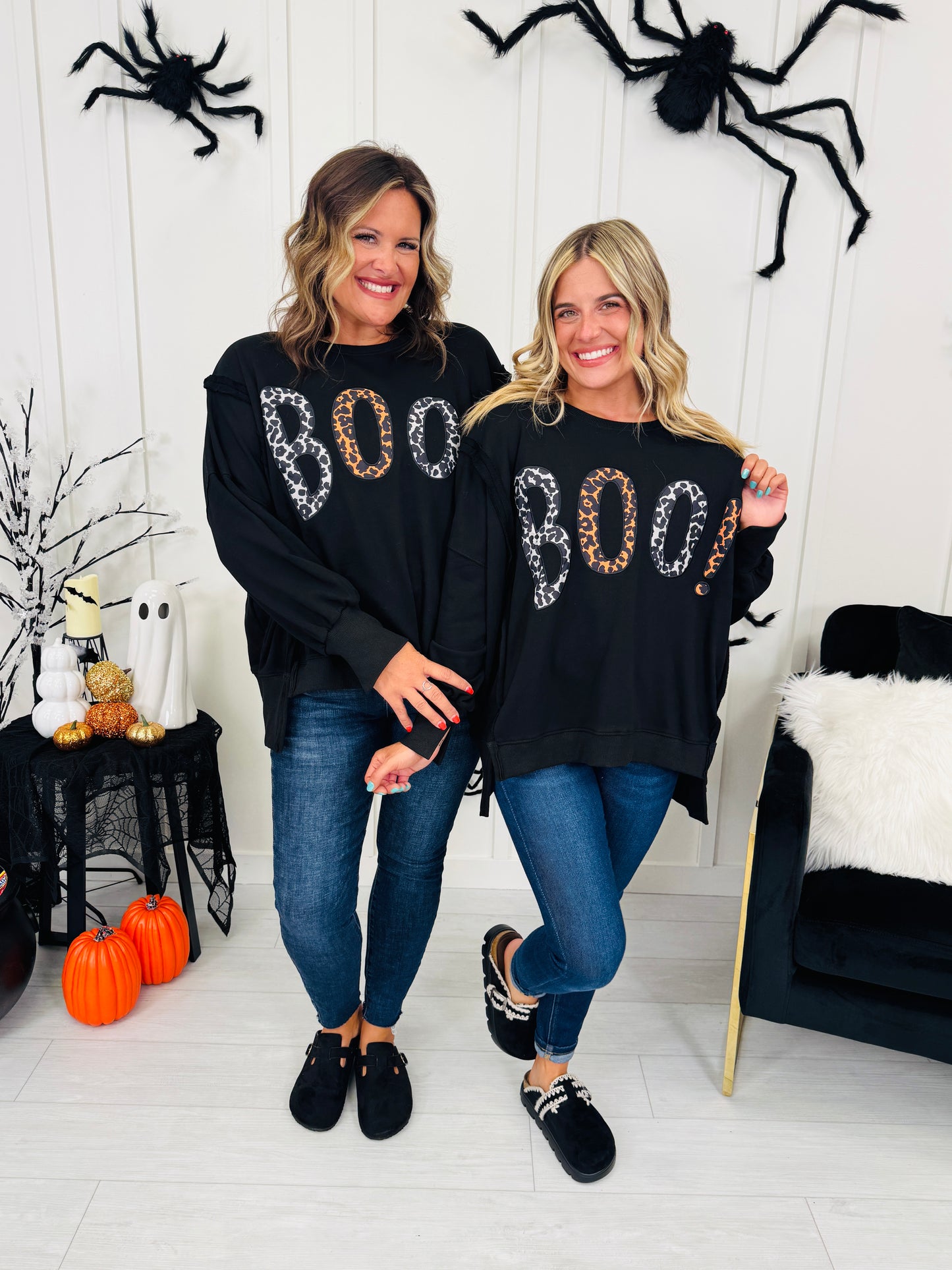 Boo In Style Pullover