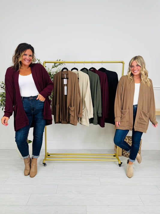 Everyday Favorite Cardigan In Multiple Colors