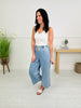 Drawn To You Cropped Wide Leg Featherweight Lounge Jeans