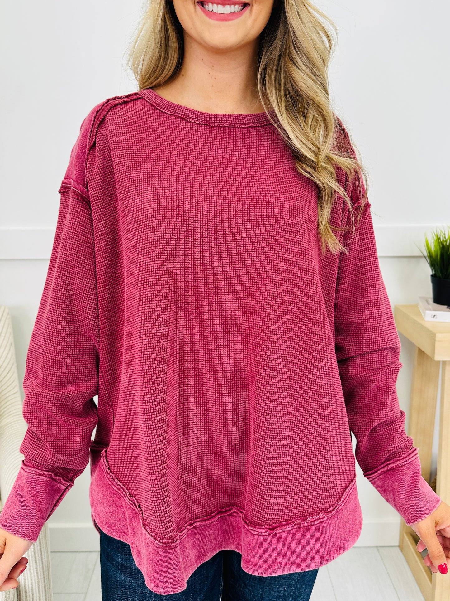 Nothing But Time Pullover- Multiple Colors!