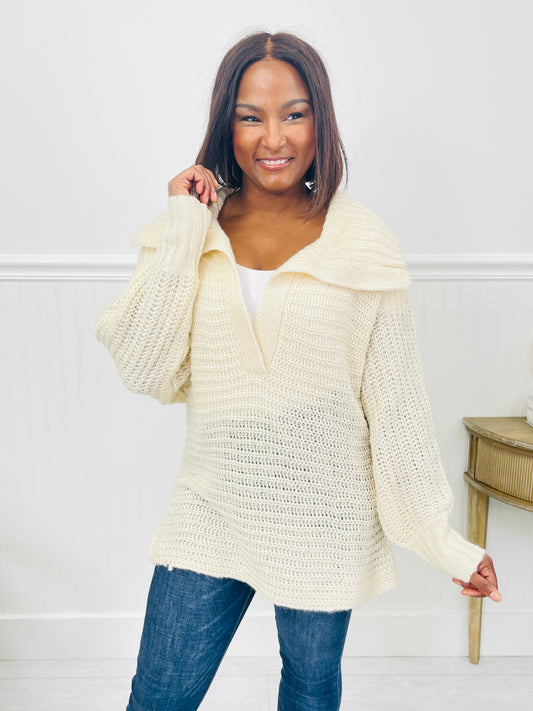 Wrapped In Forever Sweater in Oatmeal