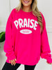 Praise God Graphic Crewneck Sweatshirt in Two Colors!