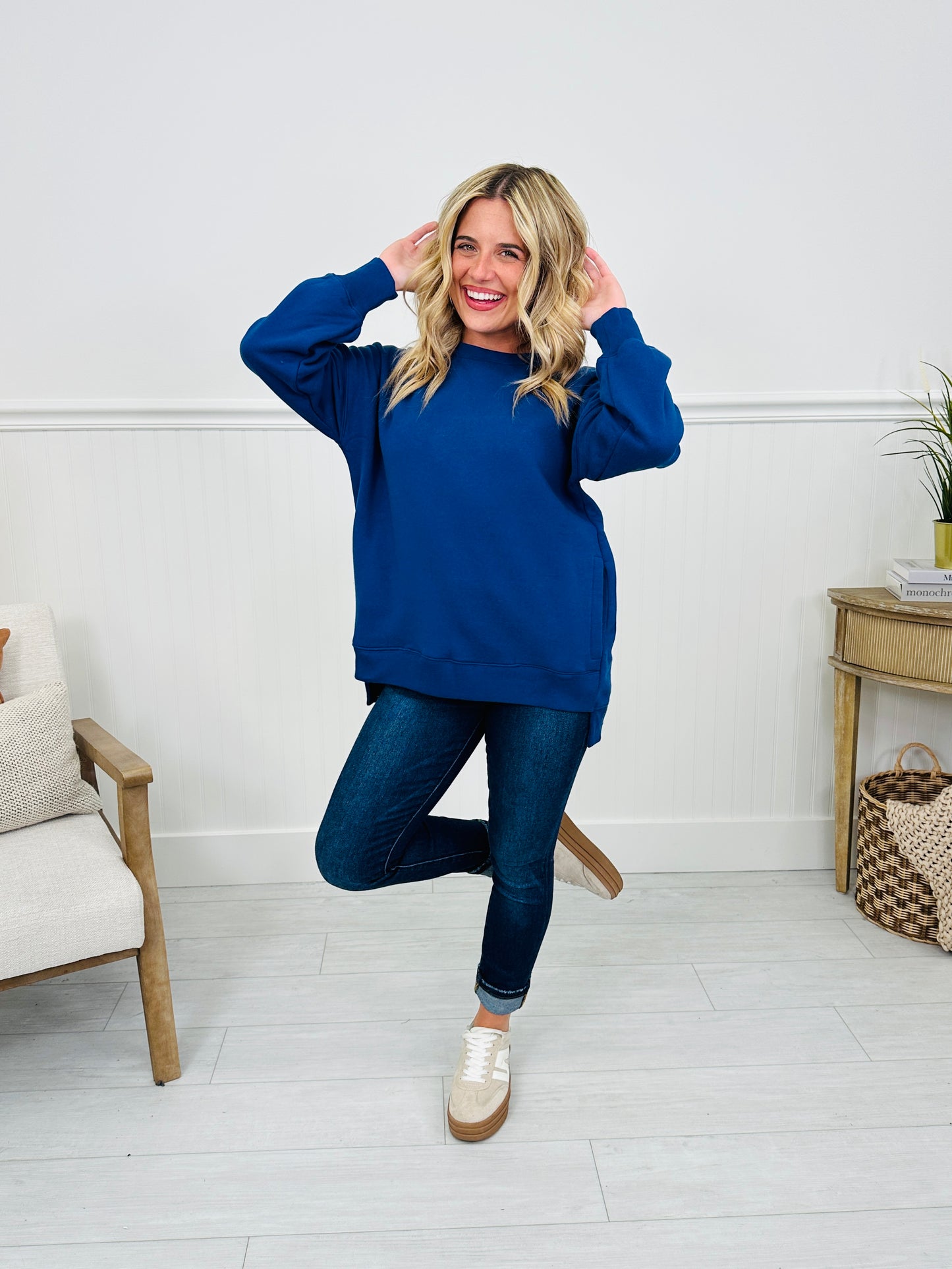 Cozy Intentions Pullover- Multiple Colors!