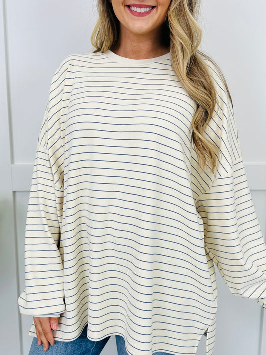 Let the Feeling Lead Top In Ivory