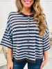 Softly Spoken Top In Dark Brown