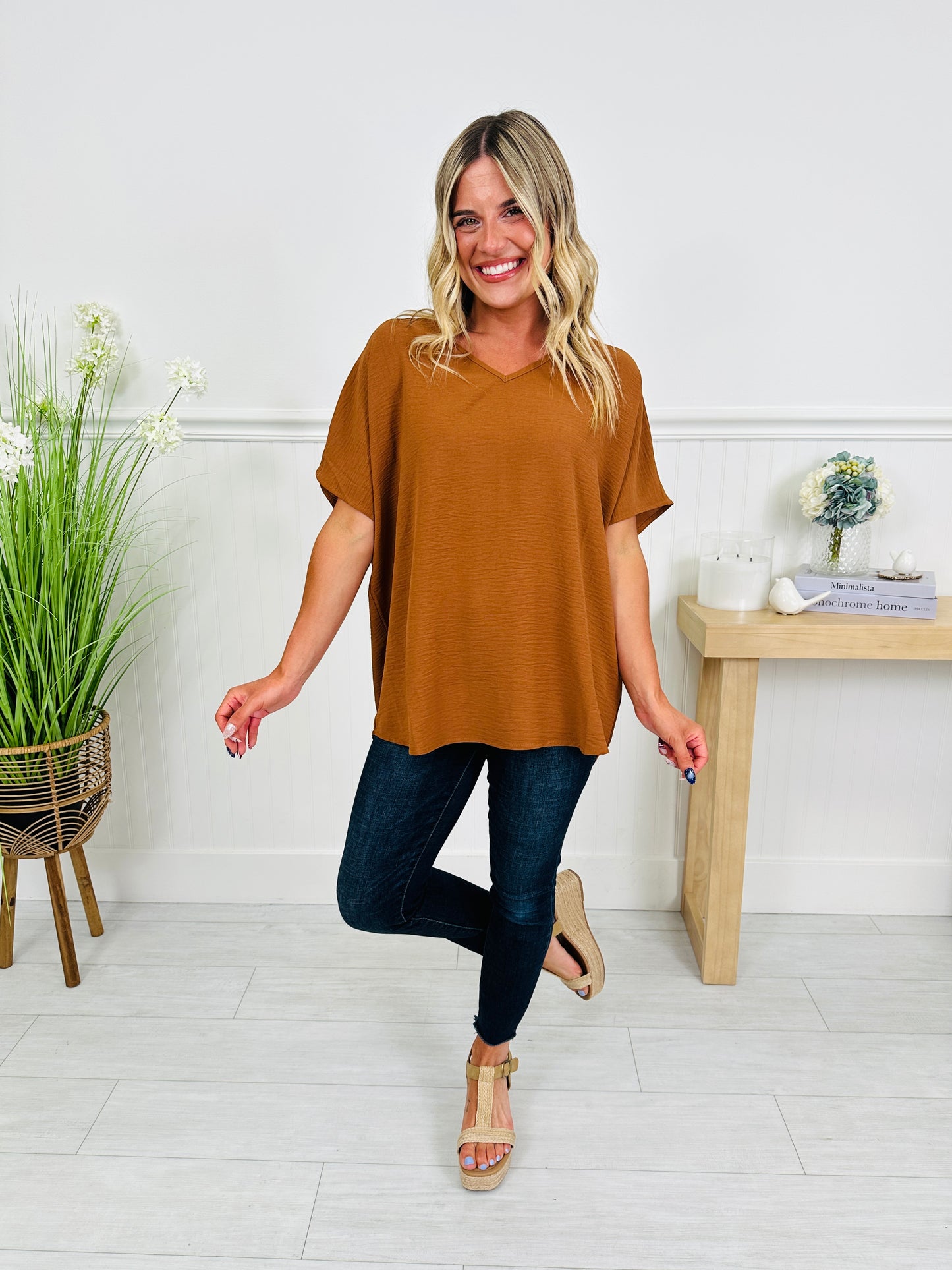 Go With The Flow Top In Multiple Colors