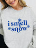 I Smell Snow Graphic Crewneck Sweatshirt