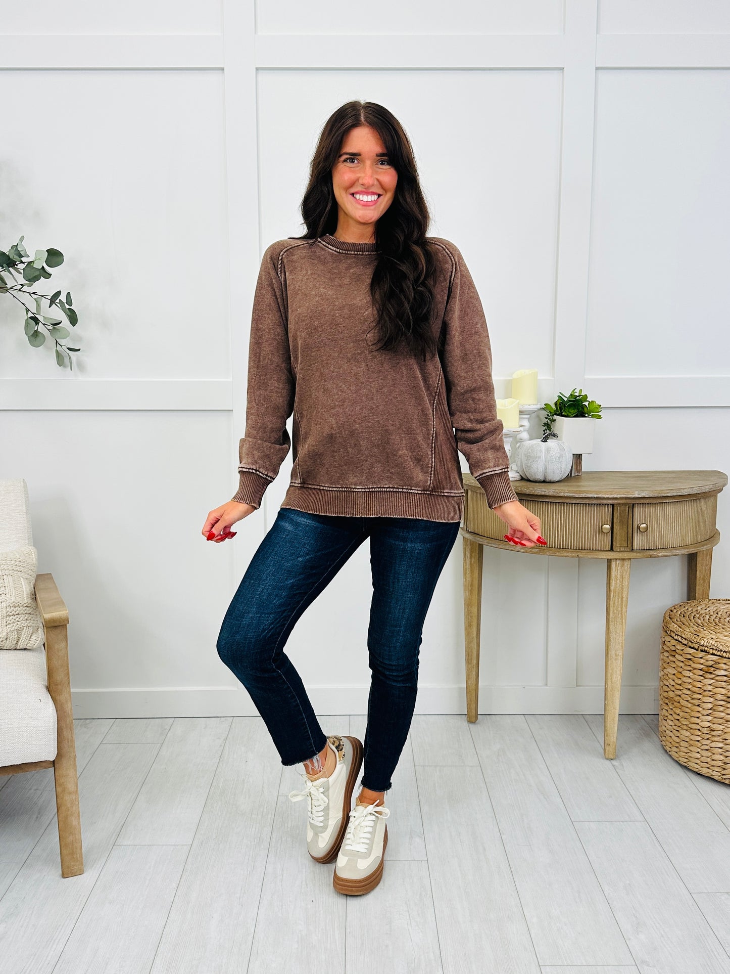 Stay Awhile Sweatshirt In Multiple Colors