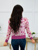 Forever In Bloom Cardigan In Plum
