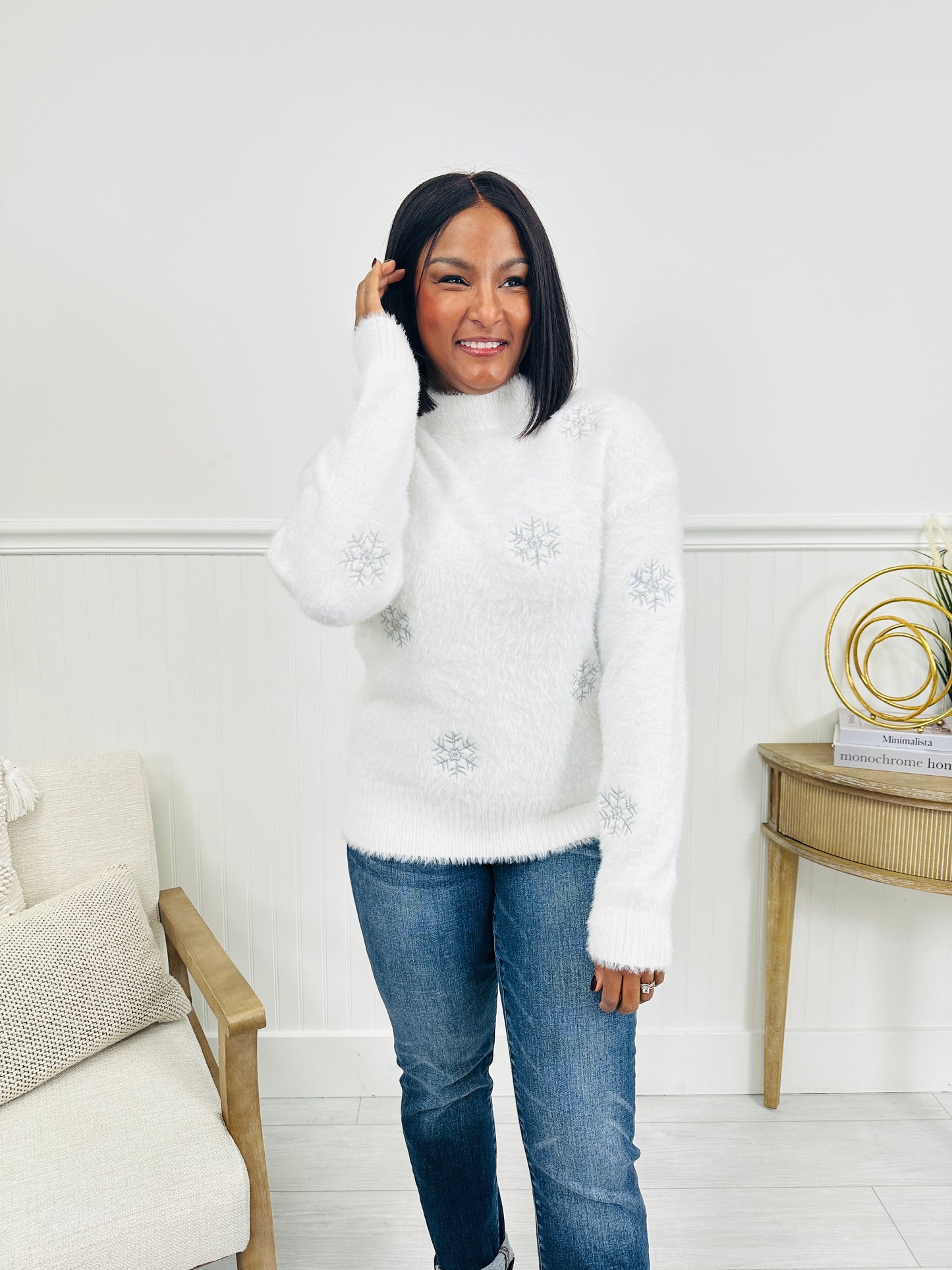 Chasing Snowflakes Sweater