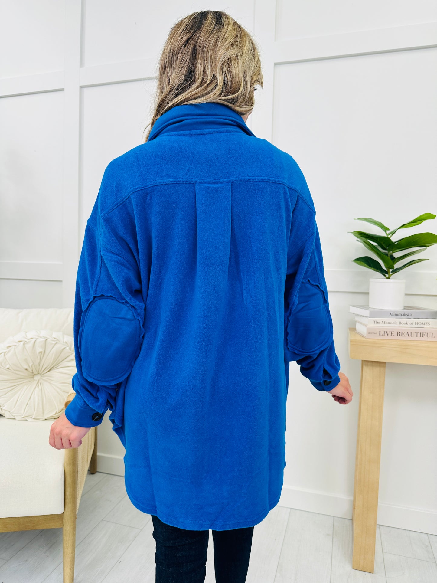 DOORBUSTER! Comfort Cascade Shacket- Multiple Colors!