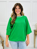 Running Around Town Top In Green