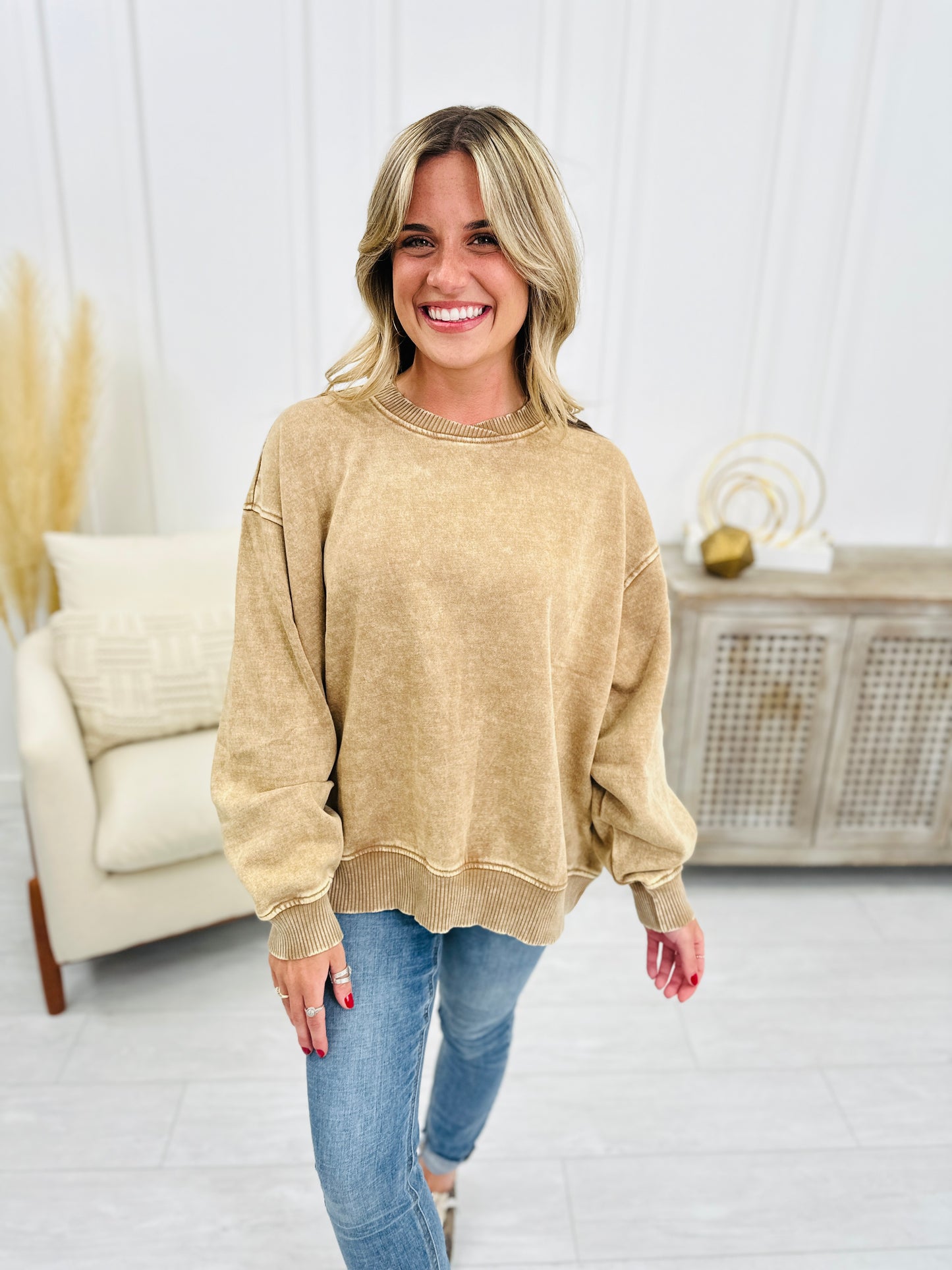 DOORBUSTER! Cozy Nights And Good Company Pullover- Multiple Colors!