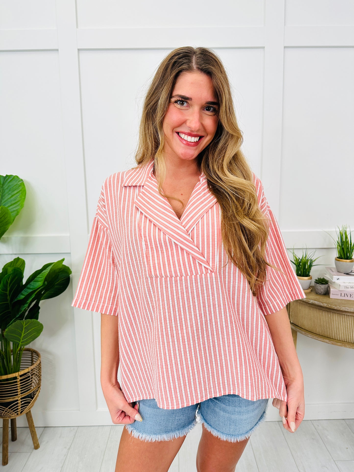 A Gentle Statement Top In Multiple Colors