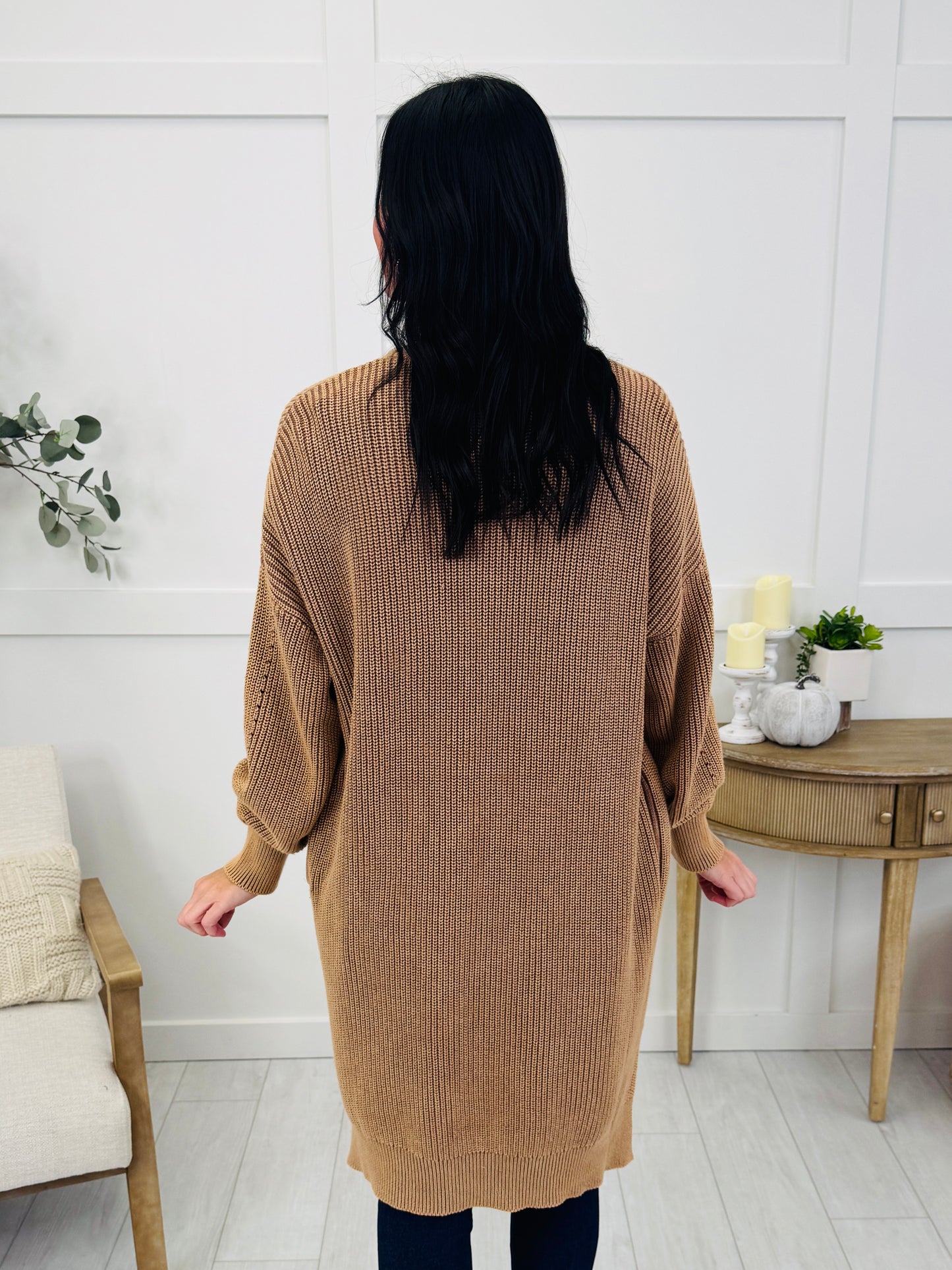 Chestnut Charm Cardigan