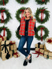 Perfectly Plaid Puffer Vest