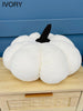 Large Sherpa Pumpkin Pillow- Multiple Colors!