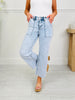 Current Crush Cropped Wide Leg Tummy Control Jeans