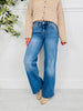 Just Four You Tummy Control Wide Leg Jeans in Four Inseams