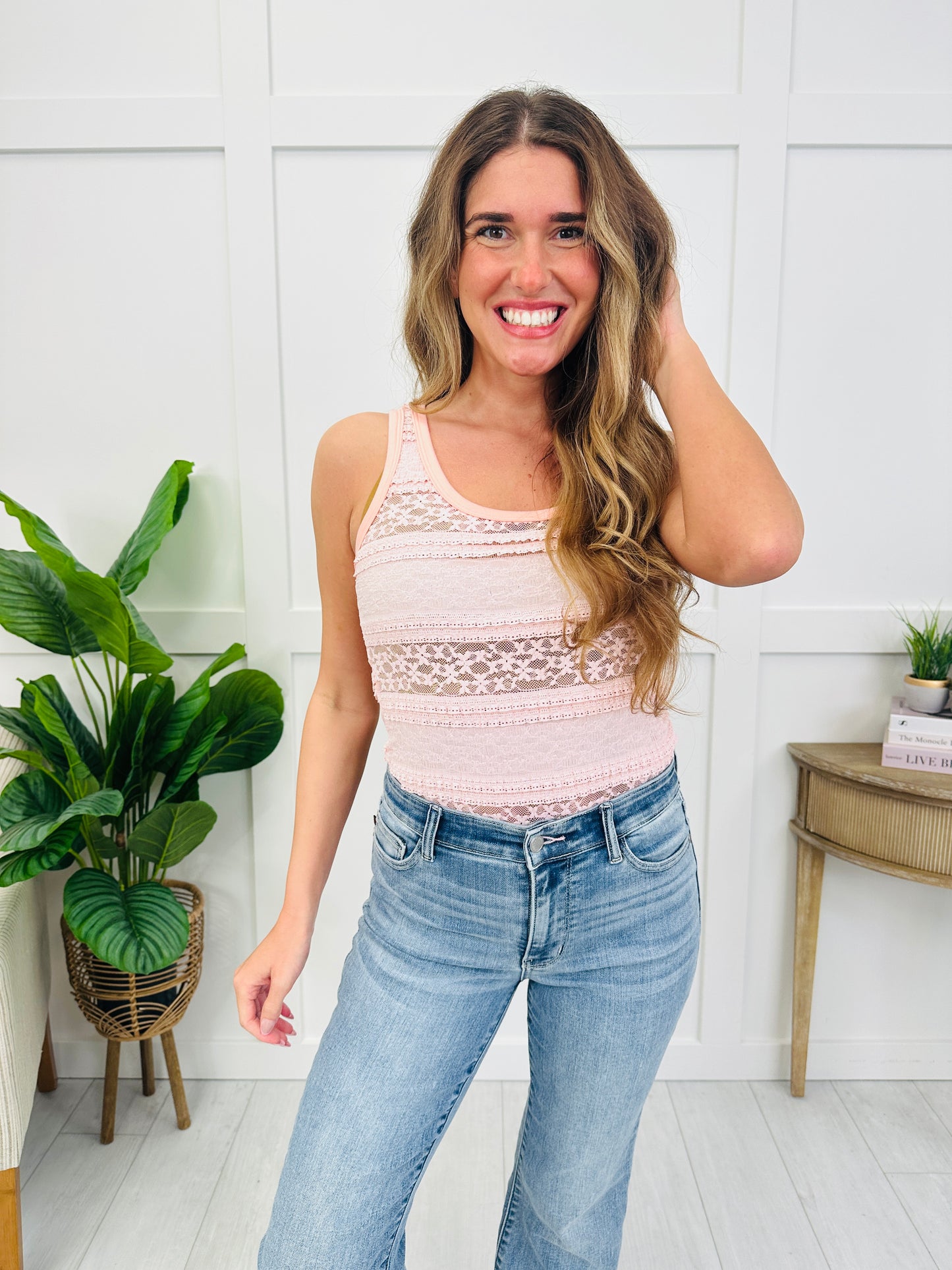 Tender Threads Tank Top In Pink