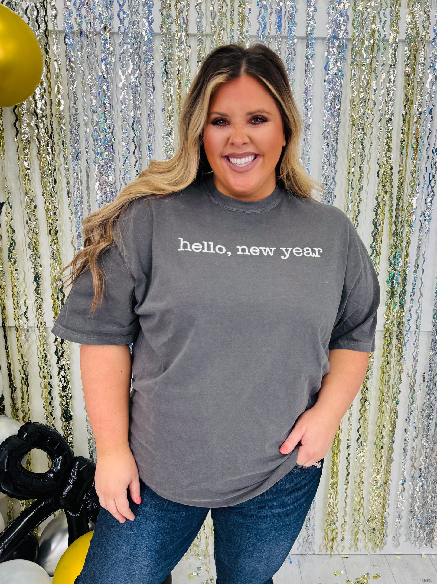 Hello, New Year Graphic Tee
