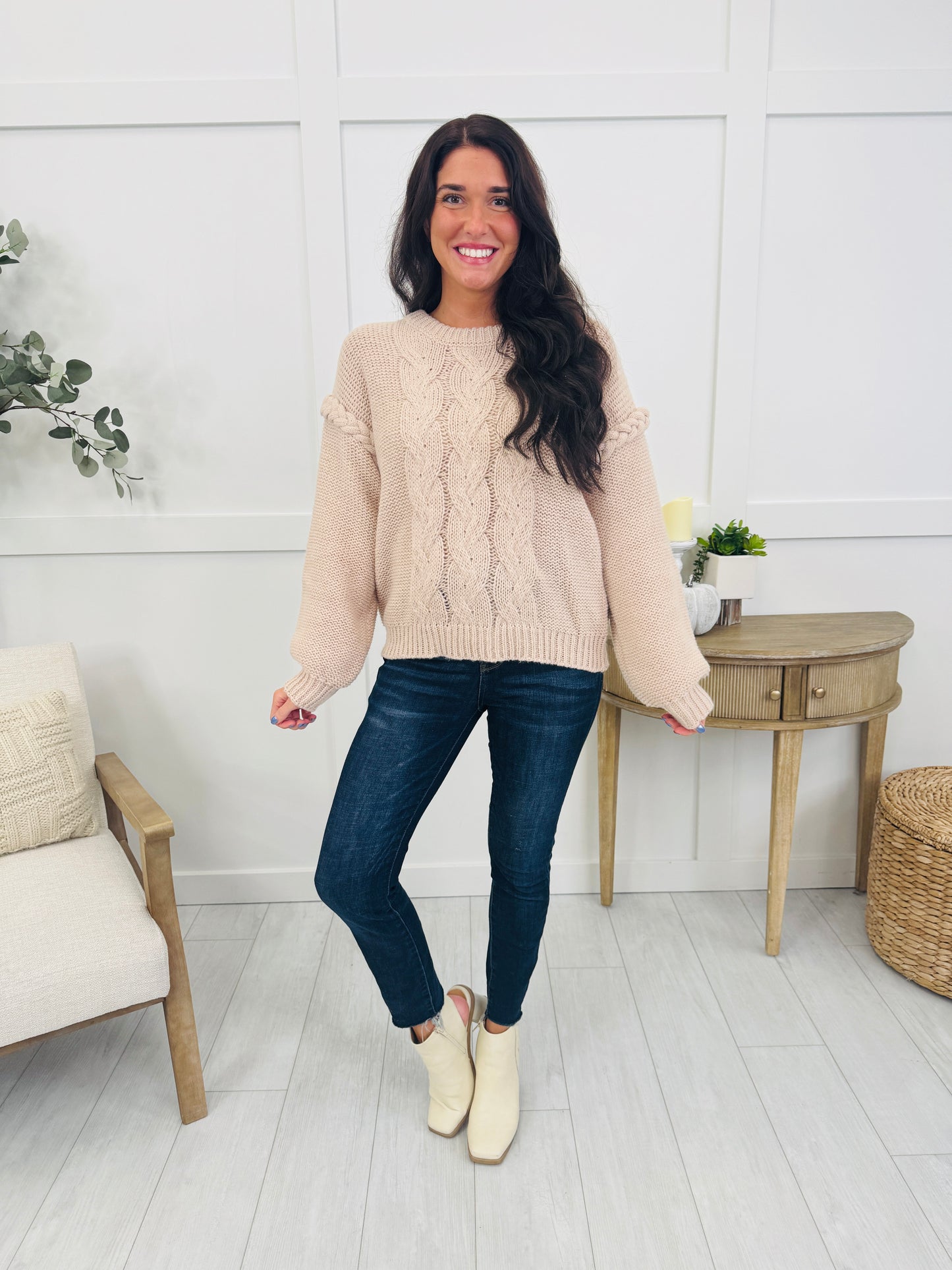 Cable Knit Comforts Sweater