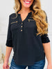 Subtle Shine Top In Multiple Colors