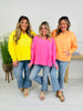 Keep It Bright Pullover in Multiple Colors
