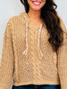 Fireside Cabernet Pullover Sweater In Caramel