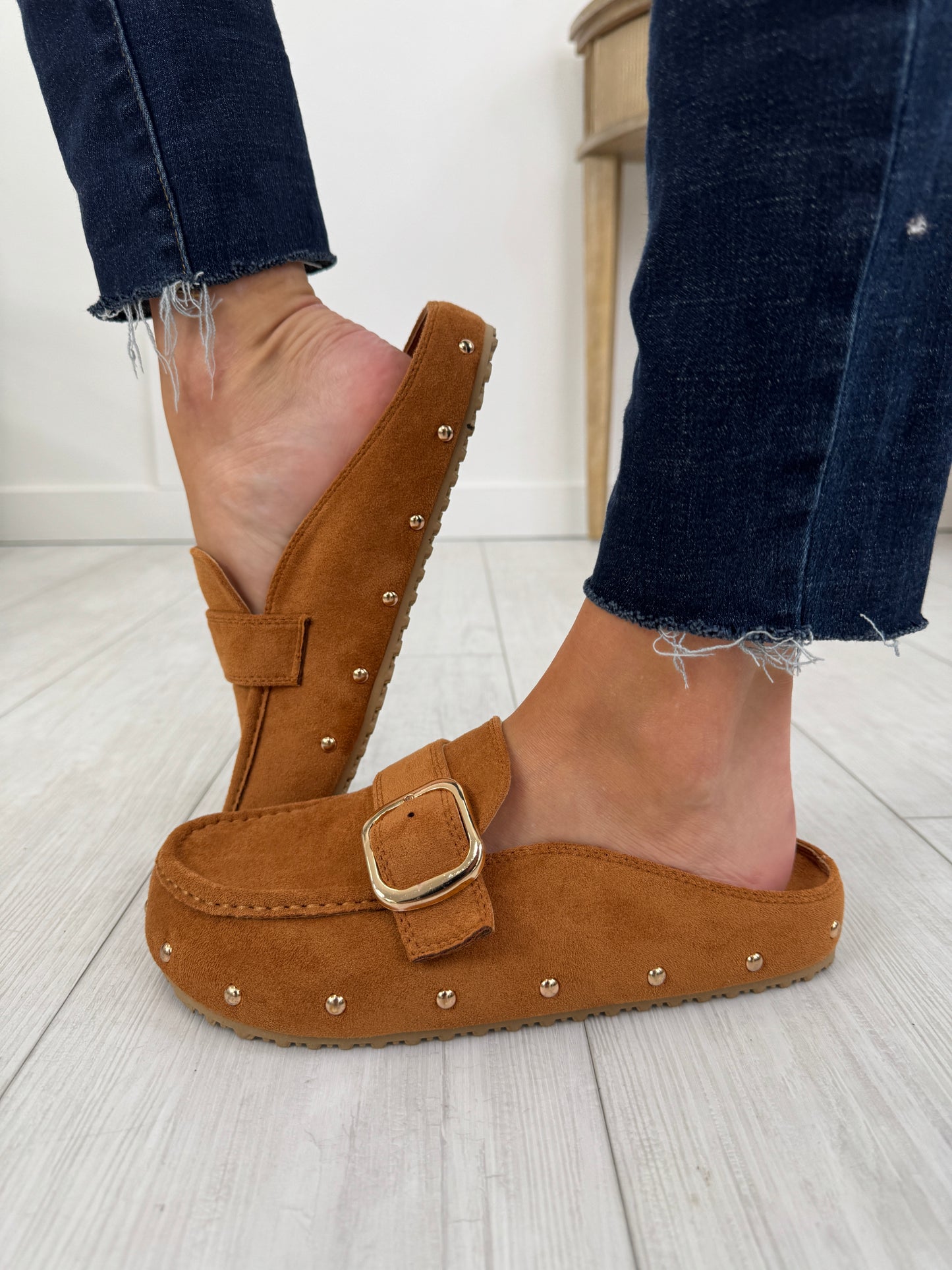 Keep Me Grounded Clog in Tan