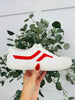 Metro Move Sneakers In Off White/Red