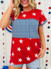 Red, White, and Cute Top in Multiple Colors