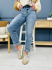 Judy Blue The Bleach Boys Midrise Boyfriend Jeans in Reg/Curvy