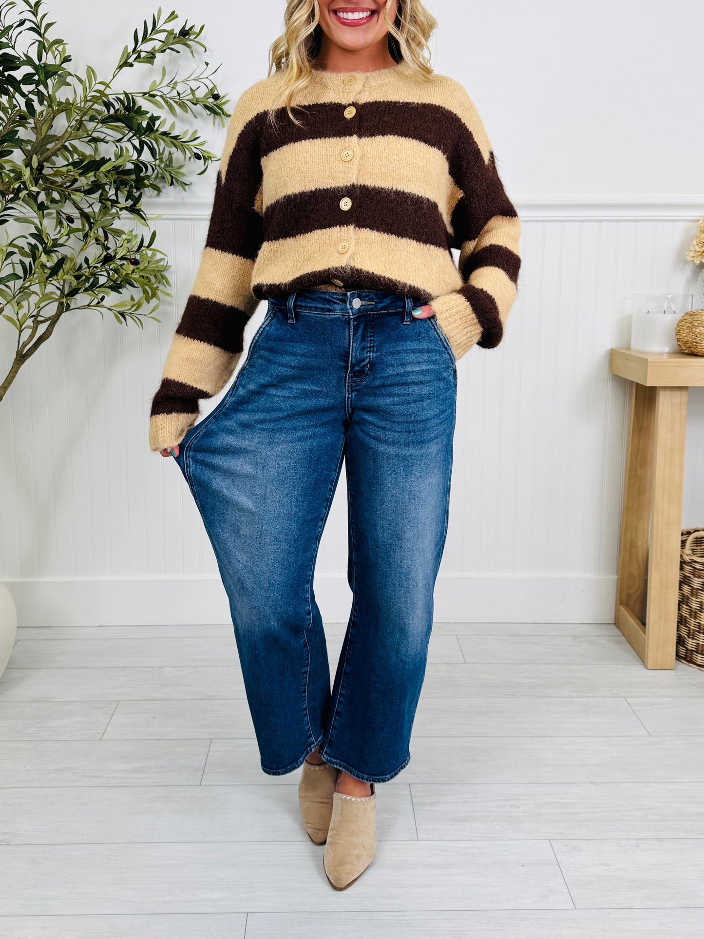 Style In Session Tummy Control Slim Barrel Jeans