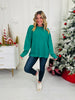 Sweet Like Santa Thermal Pullover in Multiple Colors