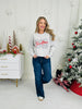 All About Christmas Graphic Crewneck Sweatshirt