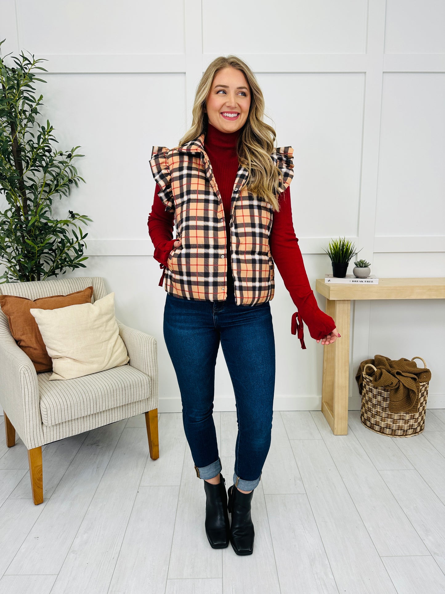 The Checkered Journey Vest