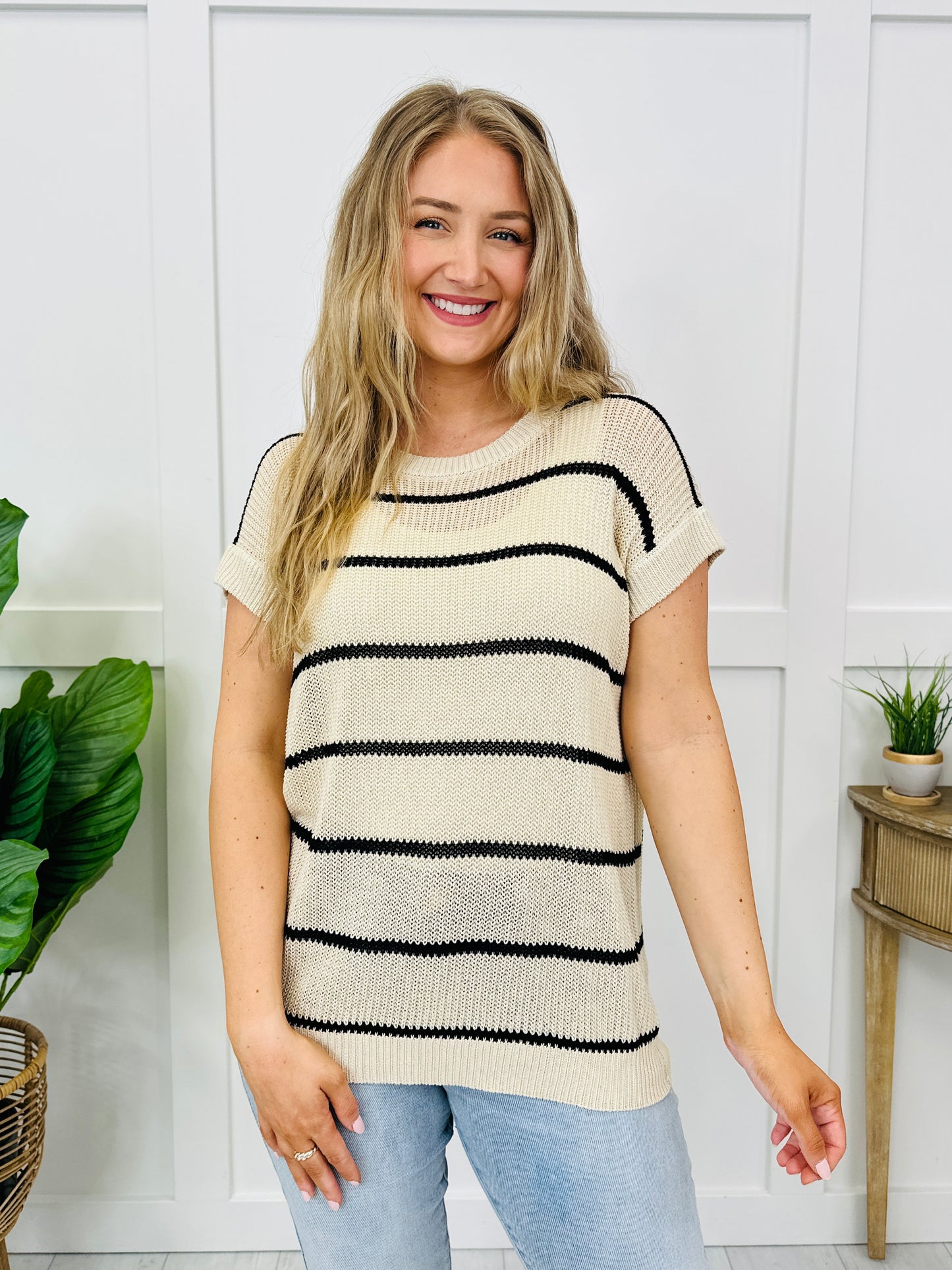 Quiet Coast Top In Oatmeal