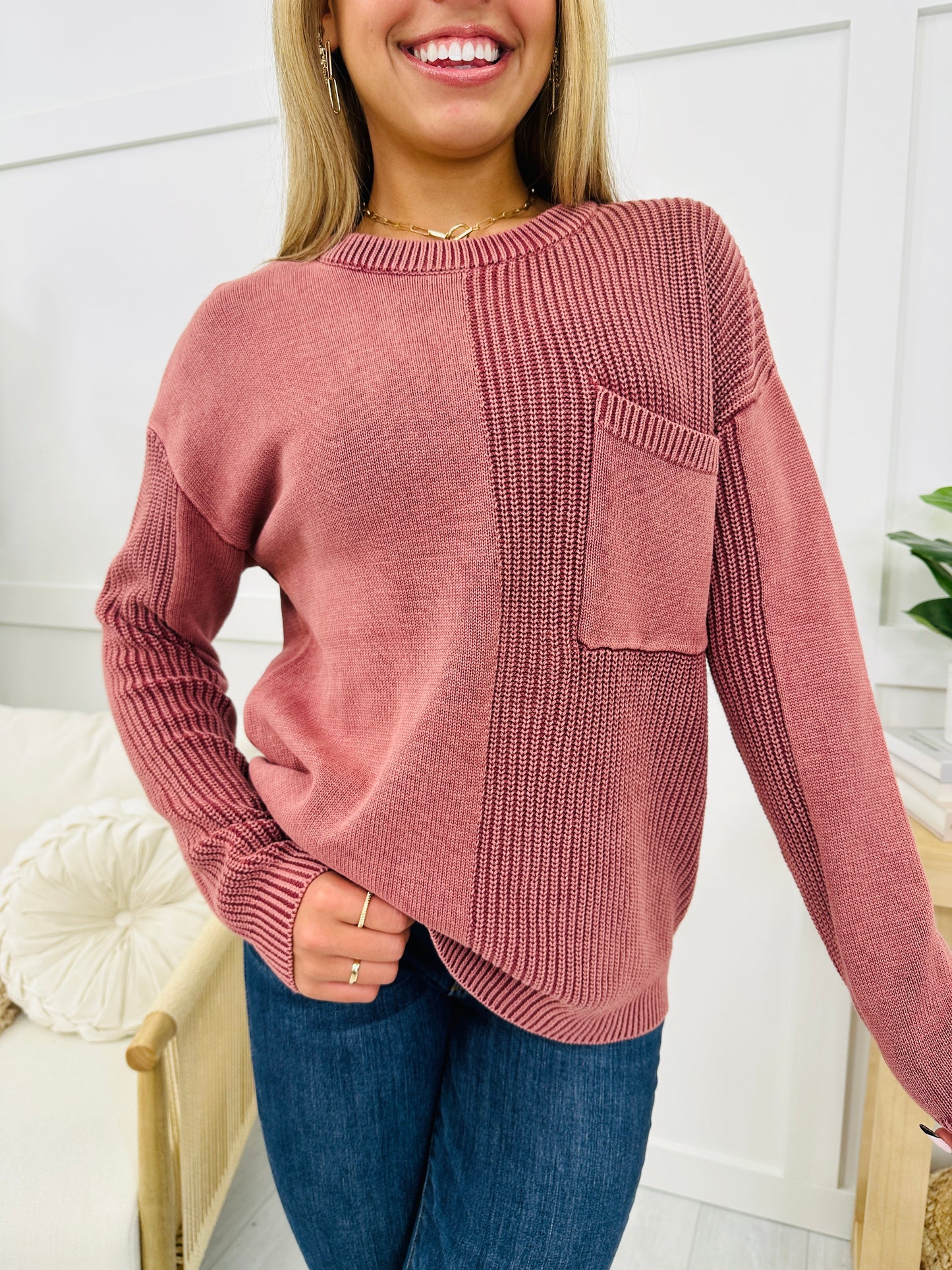 Bundled Up Together Sweater- Multiple Colors!